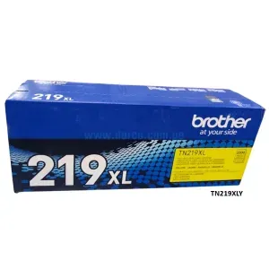 Toner Brother TN219XLY Amarillo, Para Impresoras DCP-L3560CDW, MFP-L3760CDW, HL-L3280CDW, Capacidad De Impresión 2.300 Paginas.