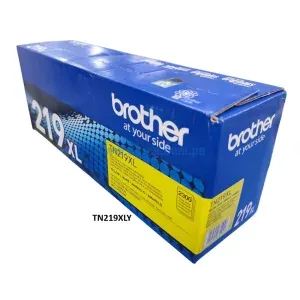 Toner Brother TN219XLY Amarillo, Para Impresoras DCP-L3560CDW, MFP-L3760CDW, HL-L3280CDW, Capacidad De Impresión 2.300 Paginas.