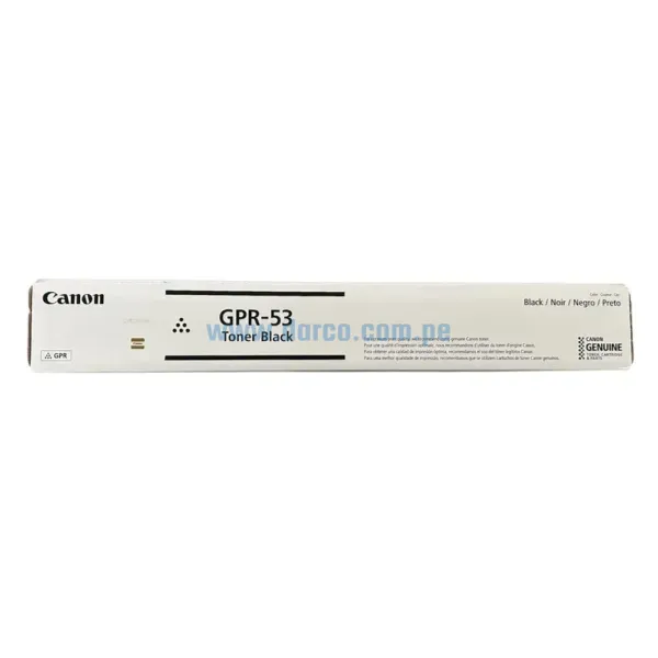 Toner Canon GPR-53, Para Impresoras ADV C3125i, C3226i, C3325i, C3330i, C3530i, C3525i, C3730i, C3725i, C3025i. Envíos a Nivel Nacional