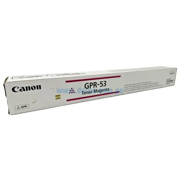 Toner Canon GPR-53 Magenta, Para Impresoras C3125i, C3226i, C3325i, C3330i, C3530i, C3525i, C3730i, C3725i, C3025i, C3826, C3830, Envíos a Nivel Nacional