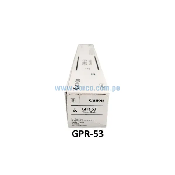 Toner Canon GPR-53, Para Impresoras ADV C3125i, C3226i, C3325i, C3330i, C3530i, C3525i, C3730i, C3725i, C3025i. Envíos a Nivel Nacional