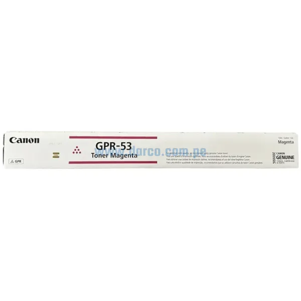 Toner Canon GPR-53 Magenta, Para Impresoras C3125i, C3226i, C3325i, C3330i, C3530i, C3525i, C3730i, C3725i, C3025i, C3826, C3830, Envíos a Nivel Nacional