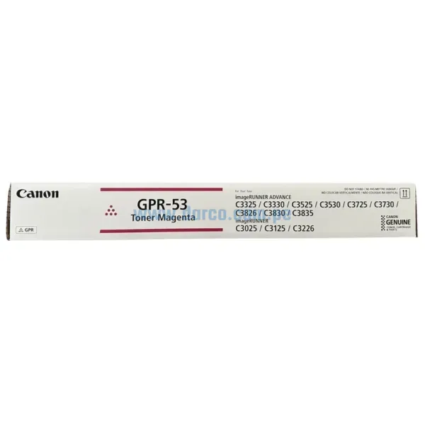 Toner Canon GPR-53 Magenta, Para Impresoras C3125i, C3226i, C3325i, C3330i, C3530i, C3525i, C3730i, C3725i, C3025i, C3826, C3830, Envíos a Nivel Nacional