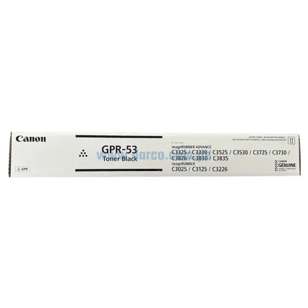 Toner Canon GPR-53, Para Impresoras ADV C3125i, C3226i, C3325i, C3330i, C3530i, C3525i, C3730i, C3725i, C3025i. Envíos a Nivel Nacional