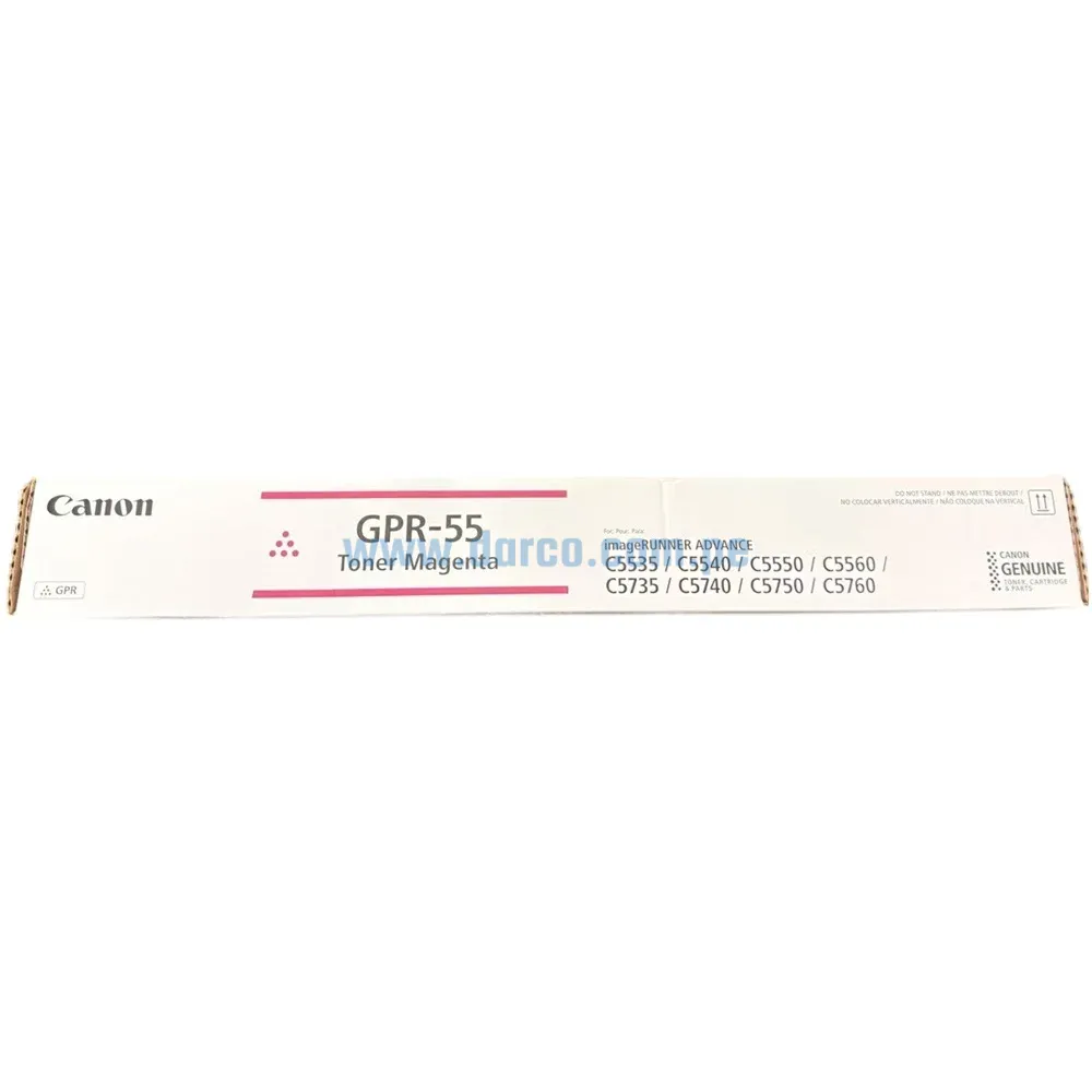 Toner Canon GPR-55 Magenta, Para Impresoras iR ADV C5535i / C5540i / C5550i / C5560i / DX C5735 / C5740i / C5750i / C5760. Envíos a Nivel Nacional