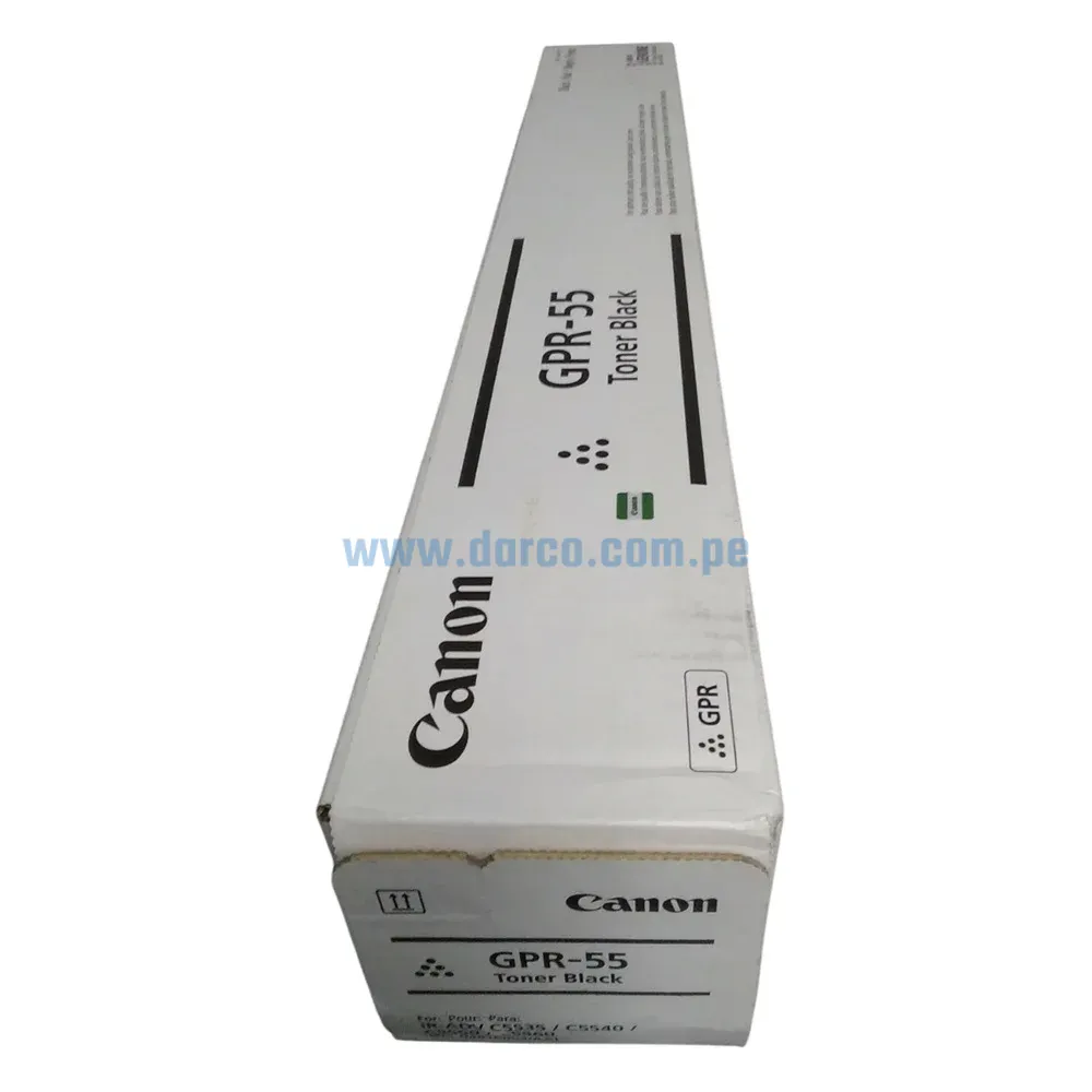 Toner Canon GPR-55 black, Para Impresoras iR ADV C5535i / C5540i / C5550i / C5560i / DX C5735 / C5740i / C5750i / C5760. Envíos a Nivel Nacional