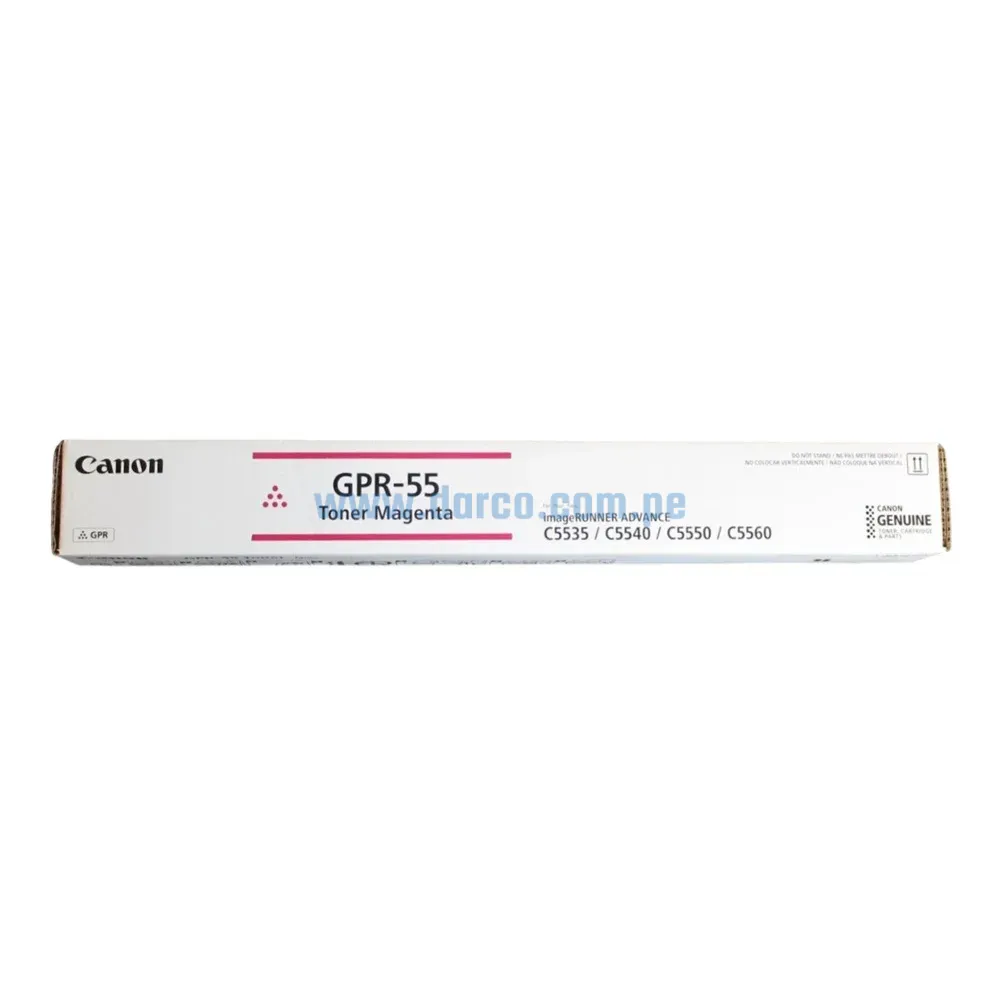 Toner Canon GPR-55 Magenta, Para Impresoras iR ADV C5535i / C5540i / C5550i / C5560i / DX C5735 / C5740i / C5750i / C5760. Envíos a Nivel Nacional
