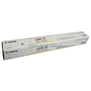 Toner Canon GPR-55 Amarillo, Para Impresoras iR ADV C5535i / C5540i / C5550i / C5560i / DX C5735 / C5740i / C5750i / C5760. Envíos a Nivel Nacional