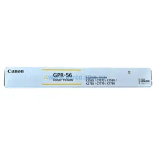 Cartucho De Toner Canon GPR-56 Amarillo Para Impresora Para C7565i, C7570i, C7580i, C7765i, C7770i, C7780i. Envíos a Nivel Nacional