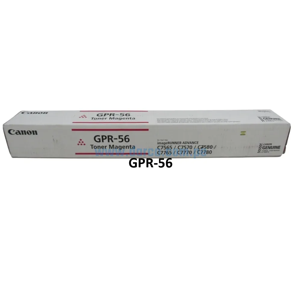 Cartucho De Toner Canon GPR-56 Magenta Para Impresora Para C7565i, C7570i, C7580i, C7765i, C7770i, C7780i. Envíos a Nivel Nacional
