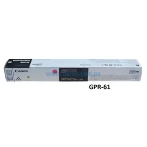 Toner Canon GPR-61 Magenta, Para Fotocopiadoras Canon iR ADV DX C5840i, C5850i, C5860i, C5870i Capacidad De Impresión 60.000 Paginas.