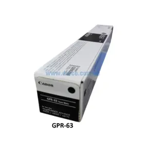 Toner Canon GPR-63 Negro, Para Impresoras Canon iR ADV DX 6855i 6860i 6870i Con Capacidad De Impresión 71.500 Paginas. Elije Lo Mejor.