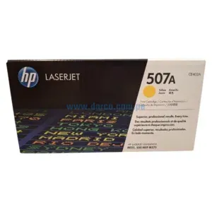 Toner HP CE402A 507A Amarillo, Para Impresoras Hp LaserJet M551N, M551DN, M551xh, MFP M575dn, M575f, M570dn. Rendimiento 6,000 Paginas