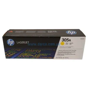 Toner Hp CE412A 305A Amarillo, Para Impresoras Hp LaserJet MFP M375, M451, M451nw, M475dn, M475dw Rendimiento De 2,600 Paginas