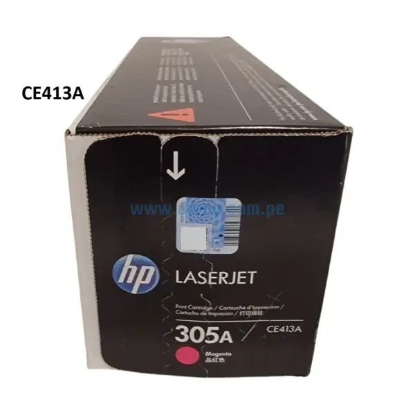 toner-hp-ce413a-305a-magenta-laserjet-mfp-m375-m451-m475 Toner Hp CE413A 305A Magenta, Para Impresoras Hp LaserJet MFP M375, M451, M451nw, M475dn, M475dw Rendimiento De 2,600 Paginas