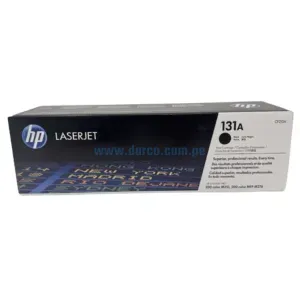 Toner Hp CF210A (131A) Negro, Para Impresoras Hp LaserJet Pro 200 color M251, M251n, M251nw, MFP M276, M276n, M276nw, 1.6k