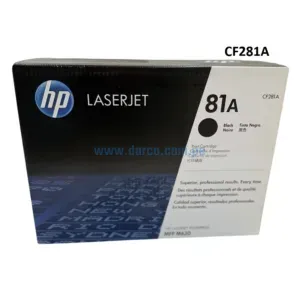 Toner Hp CF281A (81A) Negro Compatible Con Impresoras LaserJet Enterprise M604, M605, M606, MFP M630 Rendimiento 10.500 Páginas. Darco Center Sac.