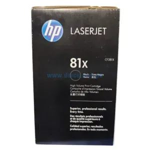 Toner Hp CF281X (81X) Compatible Con Impresoras LaserJet Enterprise M605 / M606 / M630 / M604 Negro Rendimiento 25.000 Páginas. Darco Center Sac.