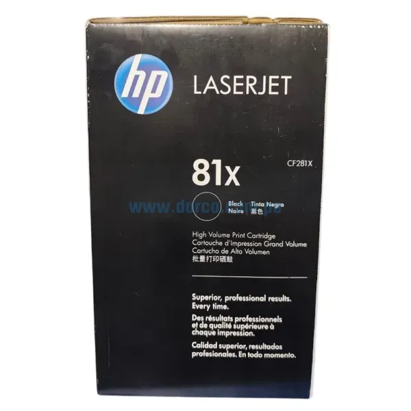 toner-hp-cf281x-81x-laserjet-enterprise-mfp-m630-negro Toner Hp CF281X (81X) Compatible Con Impresoras LaserJet Enterprise M605 / M606 / M630 / M604 Negro Rendimiento 25.000 Páginas. Darco Center Sac.