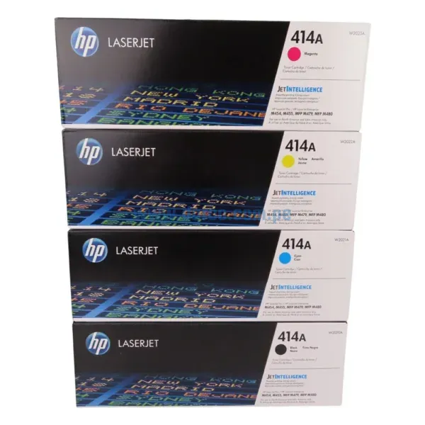 Toner Hp LaserJet MFP M479, M454, M455 (414A) Para Impresoras Hp LaserJet Enterprise Pro M454dw / MFP M479fdn / M479dw / M479fdw