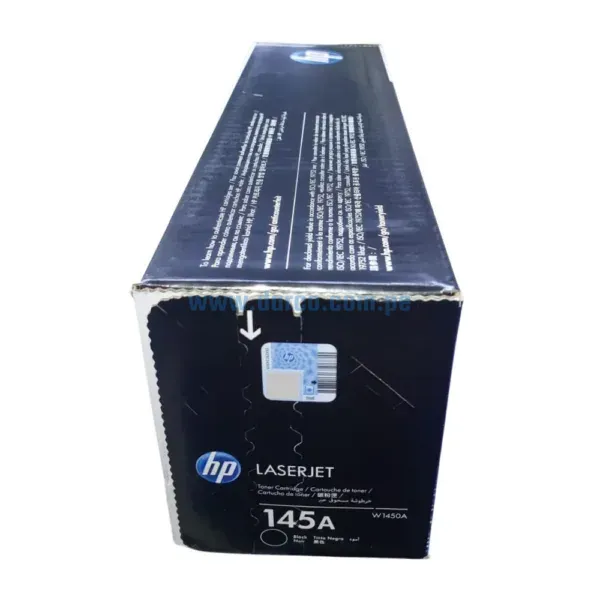 Toner Hp W1450A 145A Black, Compatible Con Impresoras Hp Pro 3003dw / 3001dw / 3001dwe / 3101fdw / MFP 3103fdw, Rendimiento: 1,700 Paginas.