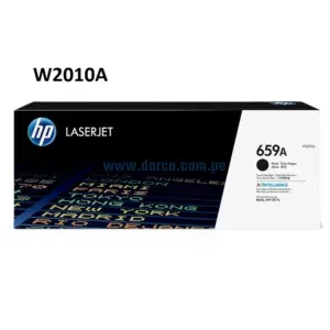 Toner Hp W2010A (659A) Negro, Para Impresoras Hp LaserJet MFP MFP M776z, M776zs, M776dn, M856 Rendimiento De 16,000 Paginas