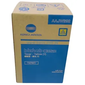 Toner Konica Minolta TNP80Y AAJW292 Amarillo, Para Impresora Fotocopiadora Konica Minolta Bizhub C3320i, C3321i Rendimiento 9.000 Paginas
