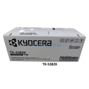 Toner Kyocera TK-5382K Black. Para Impresoras Kyocera For Ecosys MA4000cix, MA4000cifx, PA4000cx Rendimiento 13.000 Páginas.