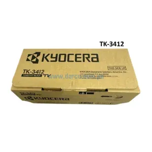 Toner Kyocera TK-3412 Black, Para Impresoras Kyocera Ecosys MA6000ifx | MA5500ifx | PA6000x | PA5000x, Con Rendimiento De 15.500 Páginas.