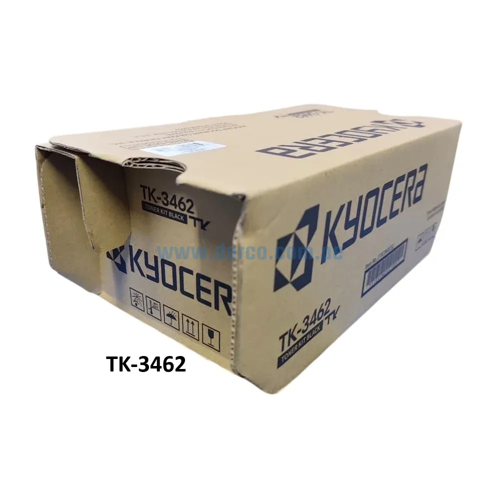 Toner Kyocera TK-3462 Black 1T0C0W0US1. Para Impresoras Kyocera Ecosys MA5500IFX / PA550X, De Alto Rendimiento 25.000 Páginas.