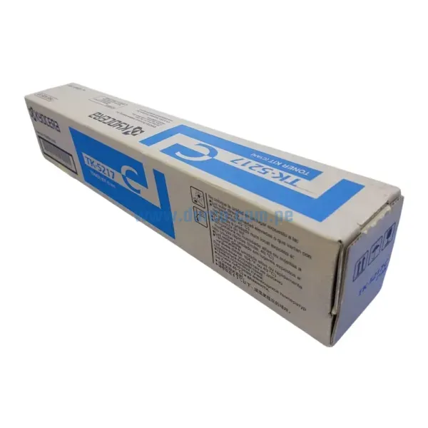 Toner Kyocera TK-5217C 1T02R6CUS0 Cyan, Para Impresora Kyocera For Taskalfa 406ci Rendimiento 15.000 Páginas. Envios A Nivel Nacional.