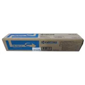 Toner Kyocera TK-5217C 1T02R6CUS0 Cyan, Para Impresora Kyocera For Taskalfa 406ci Rendimiento 15.000 Páginas. Envios A Nivel Nacional.