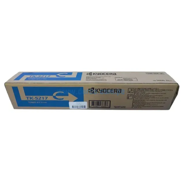 Toner Kyocera TK-5217C 1T02R6CUS0 Cyan, Para Impresora Kyocera For Taskalfa 406ci Rendimiento 15.000 Páginas. Envios A Nivel Nacional.
