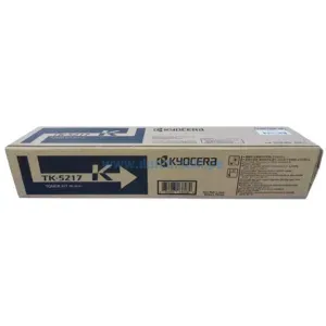 Toner Kyocera TK-5217K 1T02R60US0 Black, Para Impresora Kyocera For Taskalfa 406ci Rendimiento 20.000 Páginas. Envios A Nivel Nacional.