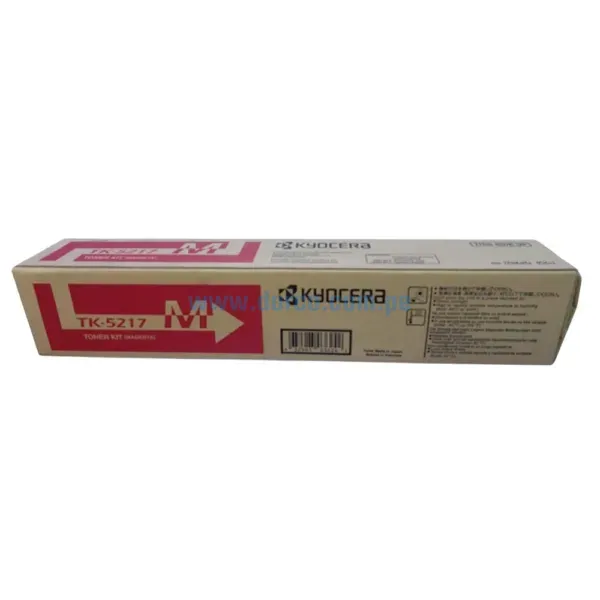 Toner Kyocera TK-5217M 1T02R6BUS0 Magenta, Para Impresora Kyocera For Taskalfa 406ci Rendimiento 15.000 Páginas. Envios a Nivel Nacional