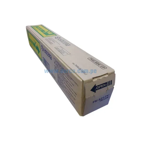 Toner Kyocera TK-5217Y 1T02R6AUS0 Amarillo, Para Impresora Kyocera For Taskalfa 406ci Rendimiento 15.000 Páginas. Envios A Nivel Nacional.