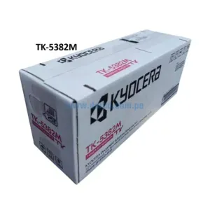 Toner Kyocera TK-5382M Magenta Para Impresoras Kyocera For Ecosys MA4000cix, MA4000cifx, PA4000cx Rendimiento 10.000 Páginas.