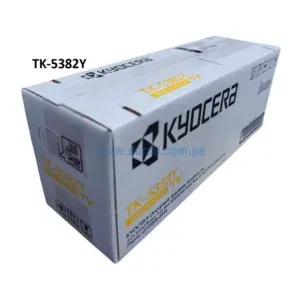 Toner Kyocera TK-5382Y Amarillo Para Impresoras Kyocera For Ecosys MA4000cix, MA4000cifx, PA4000cx Rendimiento 10.000 Páginas.