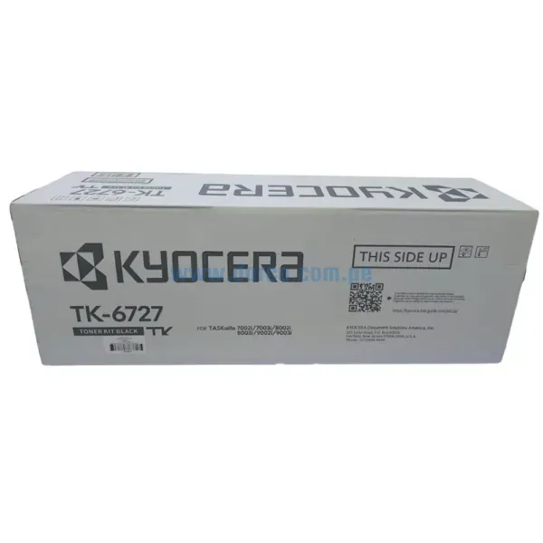 Toner Kyocera TK-6727 Black 1T02NJ0US0. Para Impresoras Kyocera TASKalfa 7002i, 7003i, 8002i, 8003i, 9002i, 9003i, Rendimiento 70.000 Pag.