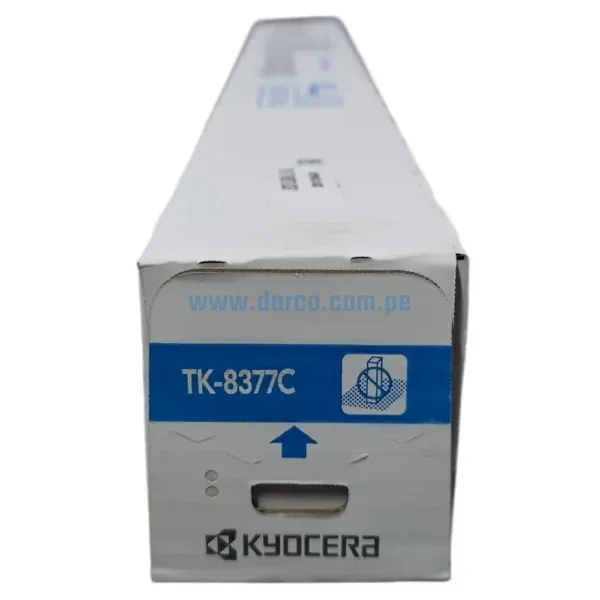 Toner Kyocera TK-8377C Cyan, Para Impresora Kyocera TASKalfa 3554ci, Con Rendimiento De 20.000 Páginas. Envios a Nivel Nacional