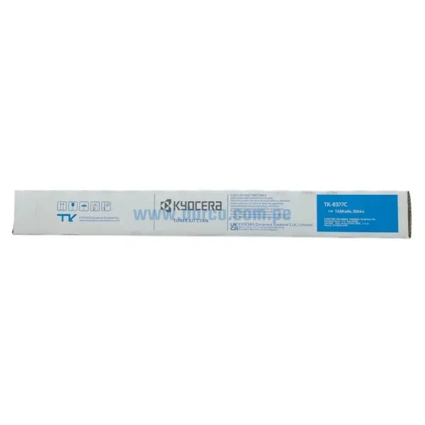 Toner Kyocera TK-8377C Cyan, Para Impresora Kyocera TASKalfa 3554ci, Con Rendimiento De 20.000 Páginas. Envios a Nivel Nacional