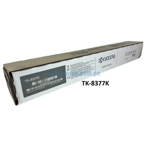 Toner Kyocera TK-8377K Negro, Para Impresora Kyocera TASKalfa 3554ci, Con Rendimiento De 30.000 Páginas. Envios a Nivel Nacional