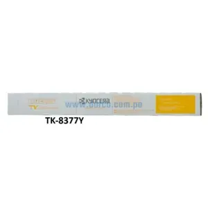 Toner Kyocera TK-8377Y Amarillo, Para Impresora Kyocera TASKalfa 3554ci, Con Rendimiento De 20.000 Páginas. Envios a Nivel Nacional