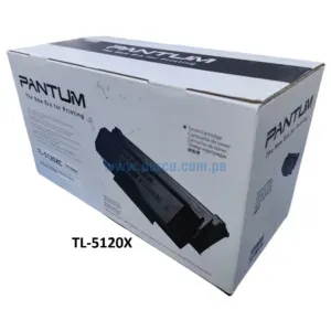 Toner Pantum TL-5120X Negro, Para impresoras Pantum BP5100DN, BP5100DW, BM5100ADN, BM5100ADW, BM5100FDW Rendimiento 15,000 Páginas.
