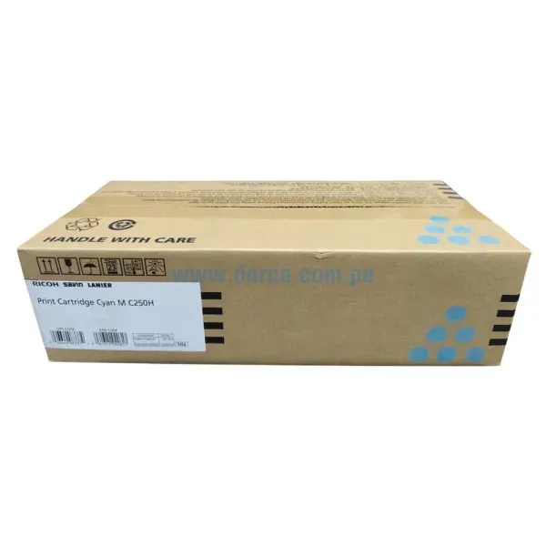 toner-ricoh-408337-m-c250h-c250fw-c251fw-cyan-original Toner Ricoh 408337 M C250H Cyan, Para Impresoras Ricoh M C250FW, C250FWB, C251FW, P C301W, C311W Rendimineto De 6,300 Paginas