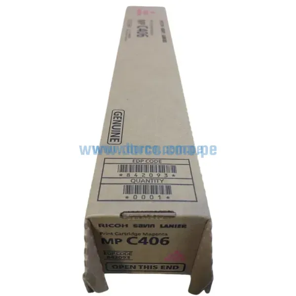 toner-ricoh-842093-mp-c306-c307-mp-c406-c407-color-magenta Cartucho De Toner Ricoh 842093 Magenta, Para Impresora Fotocopiadora Ricoh MP C306, C307, C406, C407 Rendimineto De 6,000 Páginas.