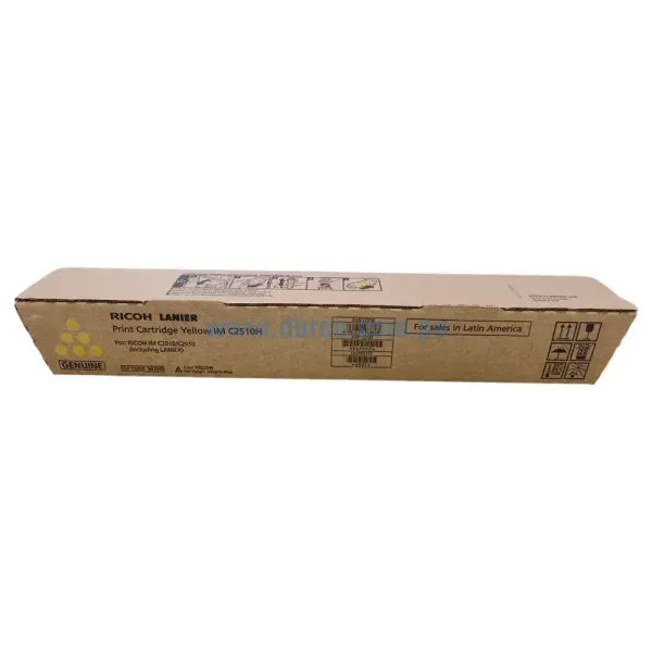 Toner Ricoh IM C2010 / C2510 (842592) Amarillo, Para Impresoras Ricoh IM C2010, IM C2510 Rendimineto De 18.000 Paginas. Envios a Nivel Nacional