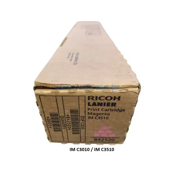 Toner Ricoh IM C3010 / IM C3510 (842520) Magenta, Para Impresoras Ricoh IM C3010, IM C3510 Rendimineto De 28.000 Paginas. Envios a Nivel Nacional
