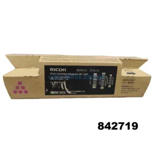 Toner Ricoh IM C320F 842719 Magenta, Para Impresoras Ricoh Multifuncional IM C320F, M C320FW, P C375 Rendimiento De 10.000 Paginas.