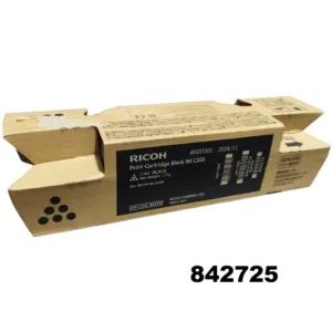 Toner Ricoh IM C320F 842725 Negro, Para Impresoras Ricoh Multifuncional IM C320F, M C320FW, P C375Rendimiento De 16.000 Paginas.
